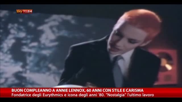 Buon compleanno a Annie Lennox, 60 anni con stile e carisma