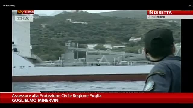 Prot civile Puglia: pronti ad accogliere traghetto