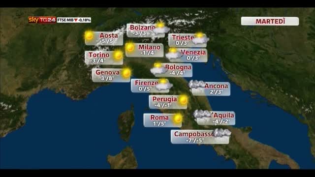 Meteo Italia 30.12.2014
