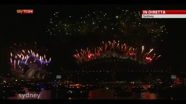 Capodanno, in Australia si festeggia l'arrivo del 2015