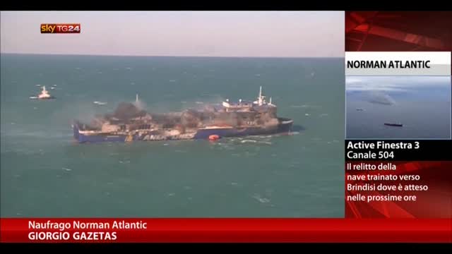 Norman Atlantic, naufrago greco: sicurezza non al meglio