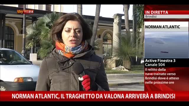 Norman Atlantic, il traghetto da Valona arriverà a Brindisi