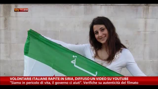 Volontarie rapite in Siria, diffuso un video su Youtube