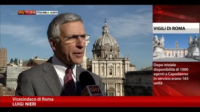 Vigili Roma assenti a Capodanno: parla il Vicesindaco Nieri