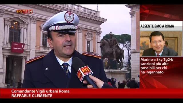Vigili Roma, comandante: "A Capodanno 85% assenti"