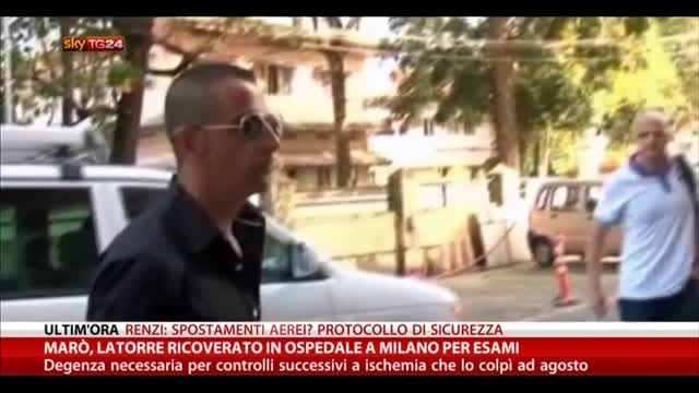 Marò, Latorre ricoverato in ospedale a Milano per esami