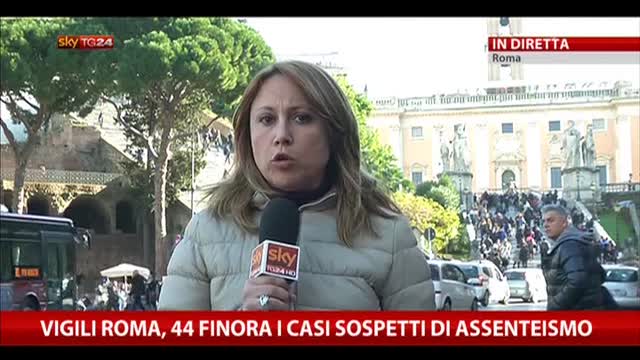 Vigili Roma, 44 finora i casi sospetti di assenteismo
