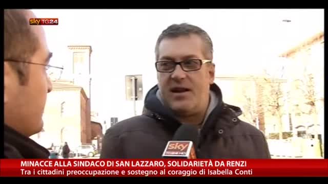 Minacce alla sindaco di San Lazzaro, solidarietà da Renzi