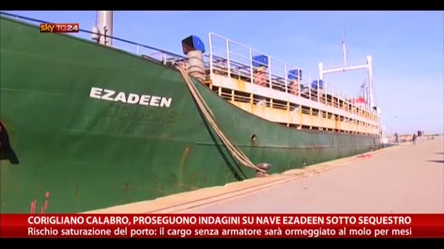 Proseguono indagini su nave Ezadeen sotto sequestro