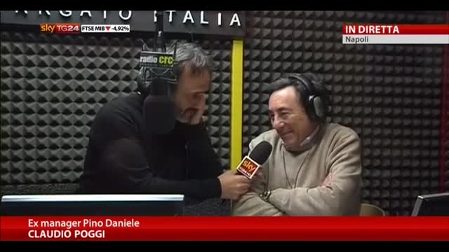 Addio a Pino Daniele, parla Claudio Poggi