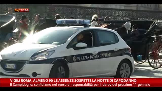 Vigili Roma, almeno 90 le assenze sospette a Capodanno