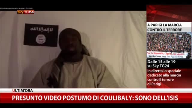 Presunto video postumo di Coulibaly: sono dell'Isis
