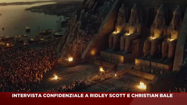 Intervista confidenziale a Ridley Scott e Christian Bale