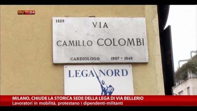 Milano, chiude la storica sede della Lega di via Bellerio