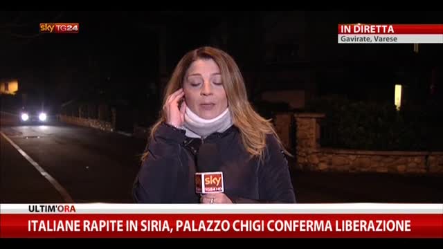 Italiane rapite in Siria, palazzo Chigi conferma liberazione