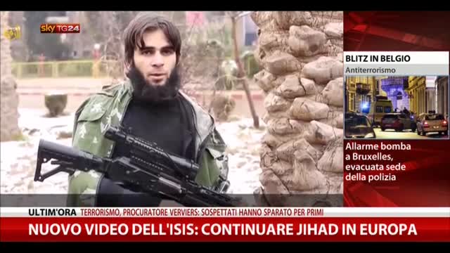 Nuovo video dell'Isis: continuare jihad in Europa
