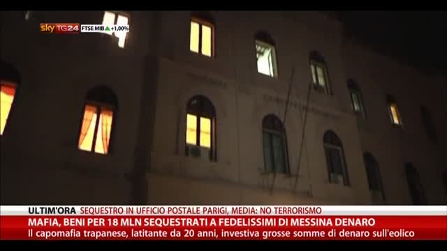 Mafia, beni per 18 mlm sequestrati a fedeli Messina Denaro