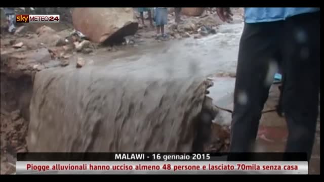 Malawi, alluvioni provocano decine di vittime