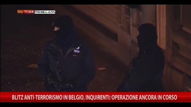 Blitz anti-terrorismo in Belgio: operazione in corso
