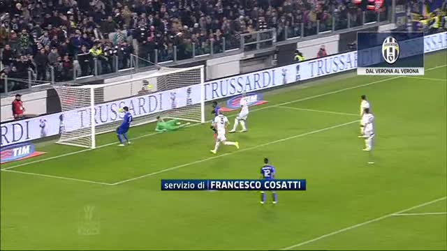 La Juventus prepara il bis contro il Verona, stop per Vidal