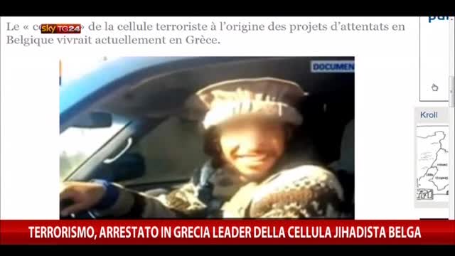 Arrestato in Grecia leader cellula Jihadista belga