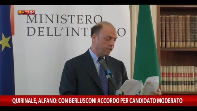 Elezione Quirinale, incontro tra Alfano e Berlusconi