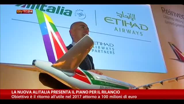 La nuova Alitalia presenta il piano per il rilancio