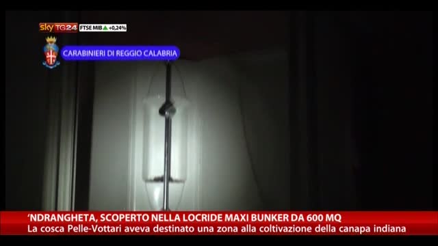 'Ndrangheta, scoperto nella Locride maxi bunker da 600 mq