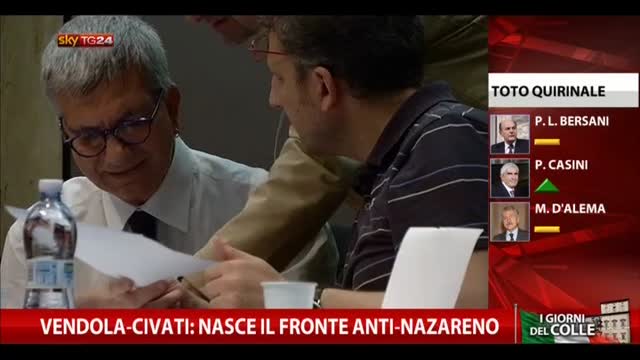 Vendola-Civati: nasce il fronte anti-Nazareno