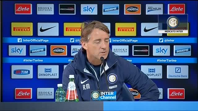 Mancini: "Non ho nulla contro Osvaldo, gli auguro ogni bene"