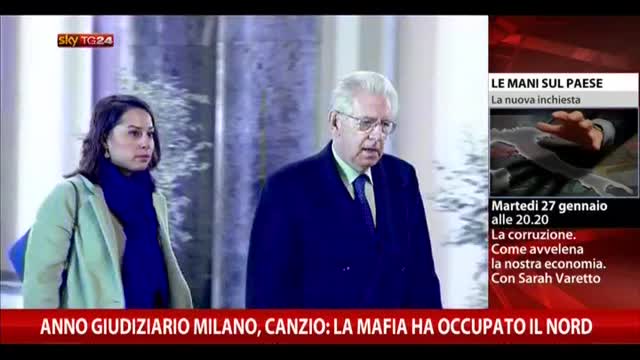 Anno giudiziario Milano, Canzio: mafia ha occupato il Nord