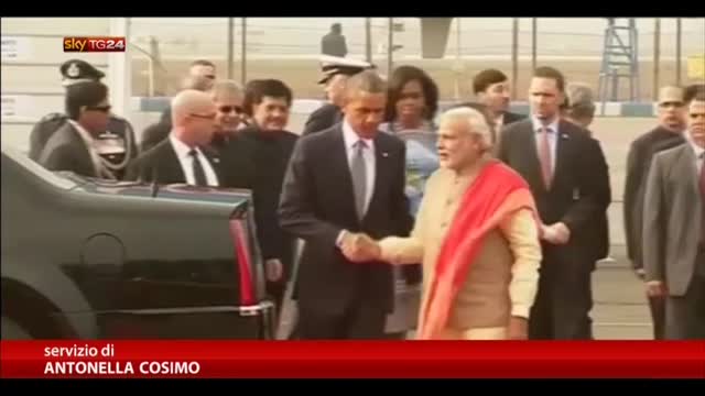 Obama in India, a New Delhi per una visita di tre giorni