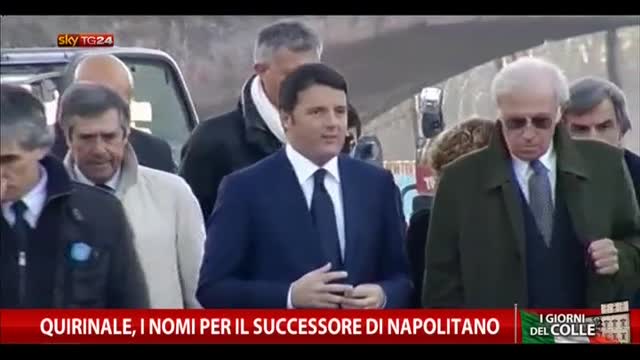 Quirinale, i nomi per il successore di Napolitano