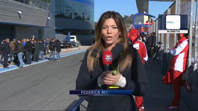 F1, primo giorno di test a Jerez