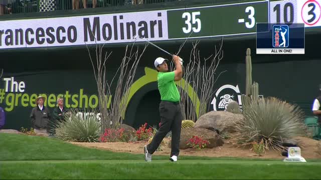 PGA Tour, buca "all in one" per Francesco Molinari a Phoenix