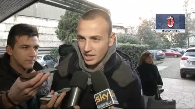 Milan, visite mediche per Antonelli: "Sono ritornato a casa"