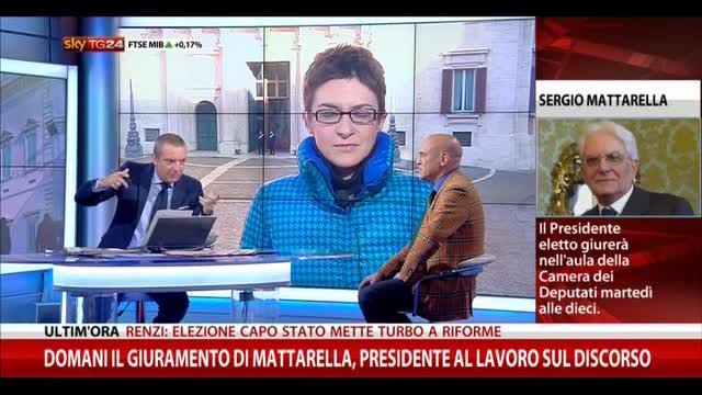 Renzi: "Elezione Mattarella mette il turbo alle riforme"