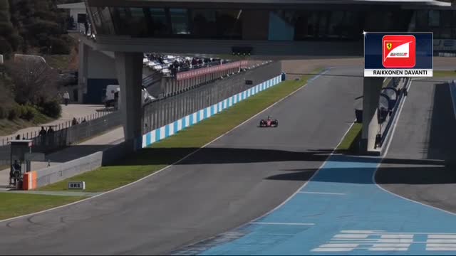 Ferrari, nei test di Jerez Raikkonen davanti