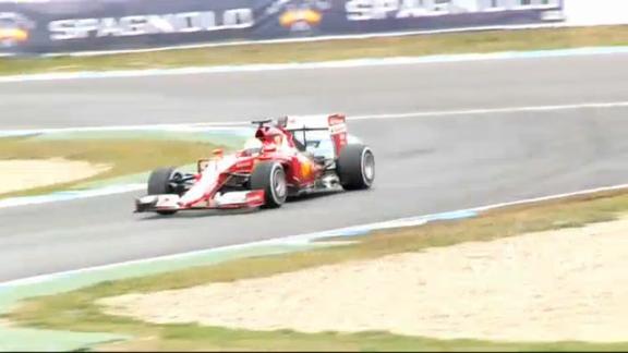 Jerez, la Ferrari torna a graffiare nei test