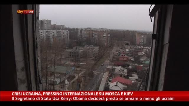Crisi Ucraina, pressing internazionale su Mosca e Kiev