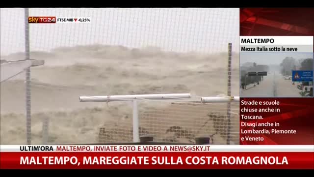 Maltempo Emilia Romagna, foto e video inviati a news@sky.it