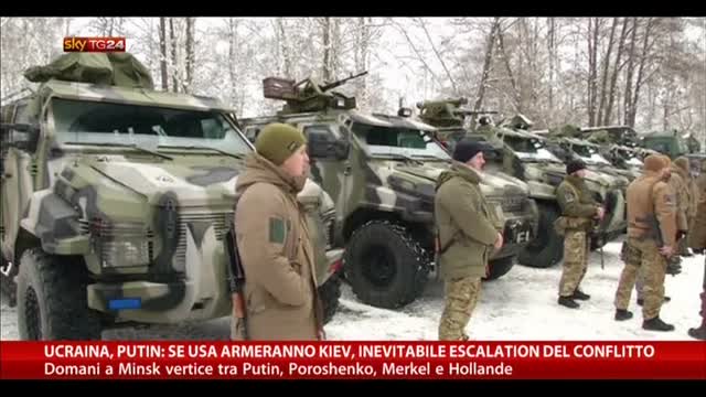 Ucraina, Putin: se Usa armeranno Kiev, escalation conflitto