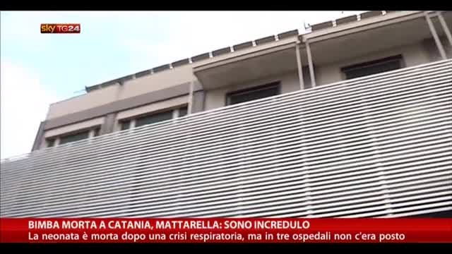 Bimba morta a Catania, Mattarella: sono incredulo
