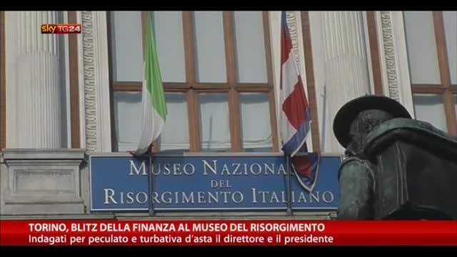 Torino, blitz della Finanza al Museo del Risorgimento