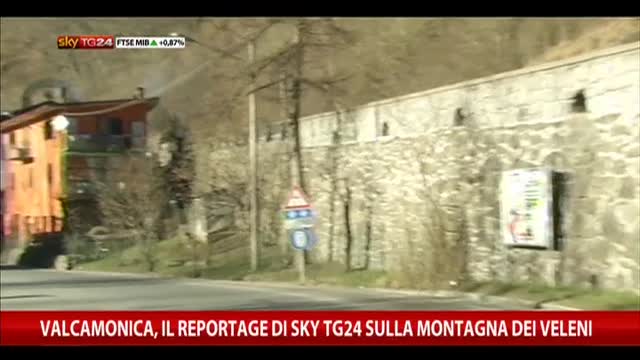 La montagna dei veleni, reportage di SkyTG24 in Val Camonica