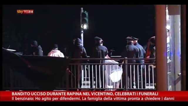 Vicentino, bandito ucciso durante rapina: celebrati funerali