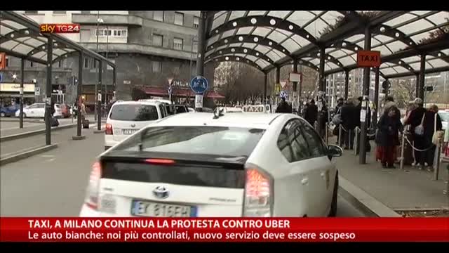 Taxi, a Milano continua la proposta contro Uber