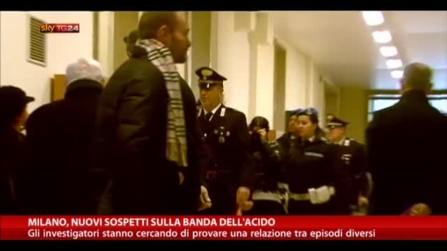 Milano, nuovi sospetti sulla banda dell'acido