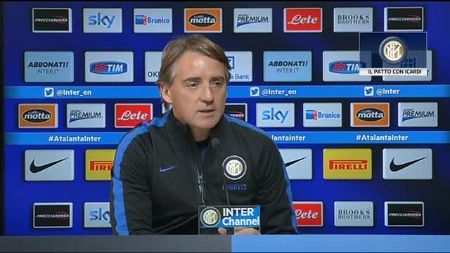 Icardi, Mancini: "Se fa due gol e non esulta va bene uguale"