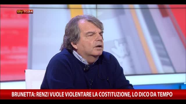Brunetta: su Mattarella ci ha offeso il metodo, Renzi bullo